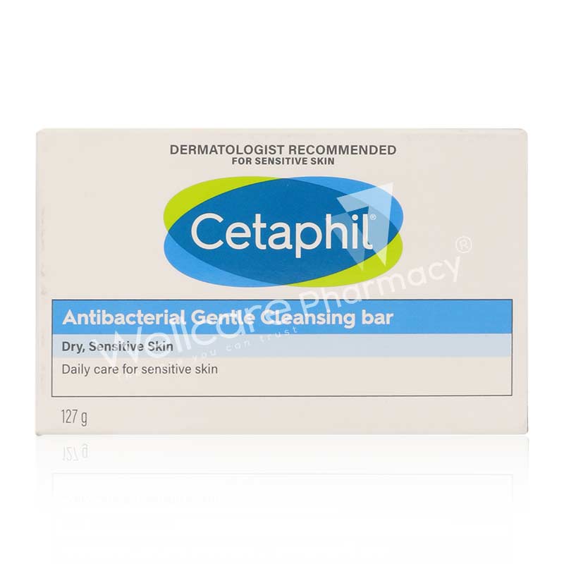 Cetaphil Antibacterial Gentle Cleansing Bar 127Gm