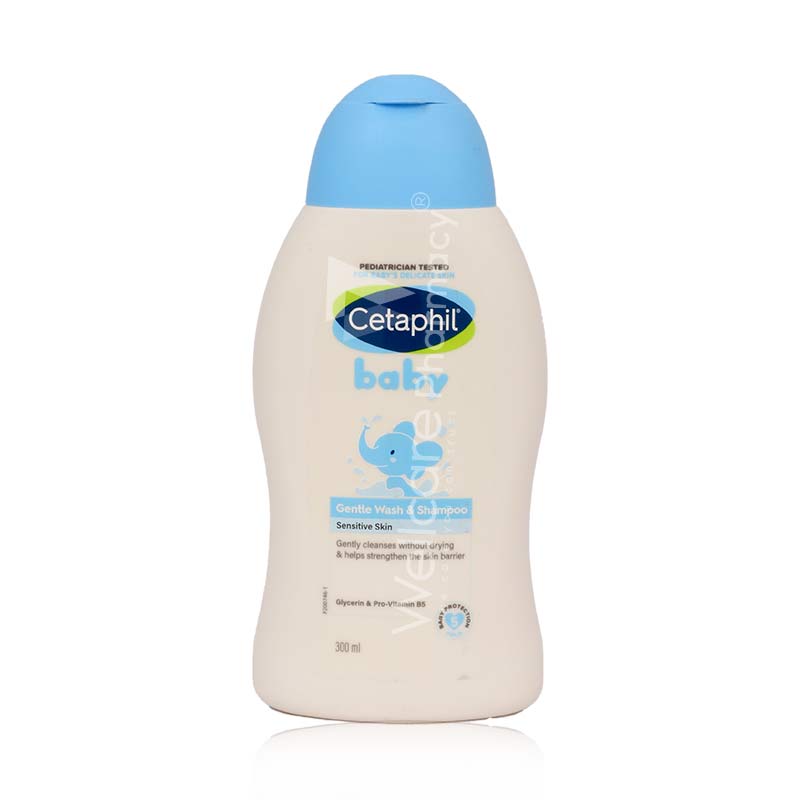 Cetaphil Baby Gentle Wash Shampoo 300ml - Wellcare Pharmacy