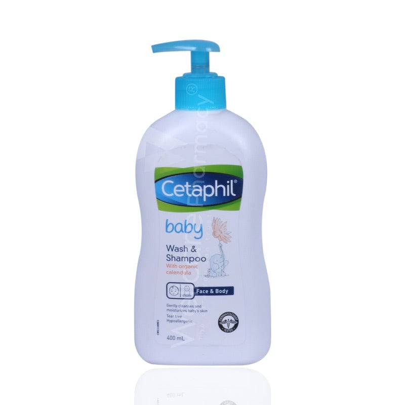 Cetaphil Baby Wash And Shampoo W Organic Calendula 400Ml