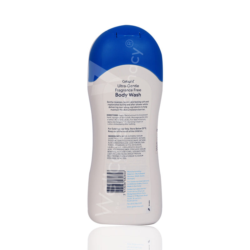 Cetaphil Ultra Gentle Body Wash 500ml