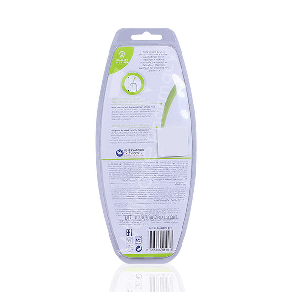 Chicco 682871 Soft Silic Spoon Red 6Month Plus