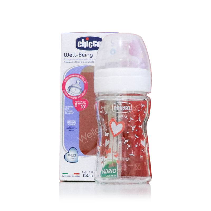 Chicco Glass Bottle Girl 150Ml - Wellcare Pharmacy