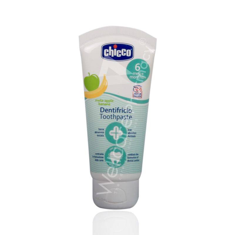 Chicco Kids Tooth Paste Apple And Banana 50Ml 6M+