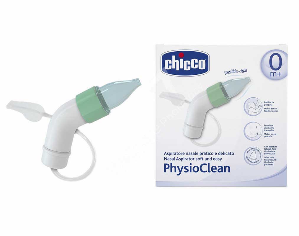 Chicco PhysioClean Soft Nozzles For Nasal Aspirator 10 Pcs...