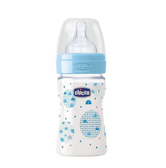 Chicco Plastic Bottle Blue 150Ml