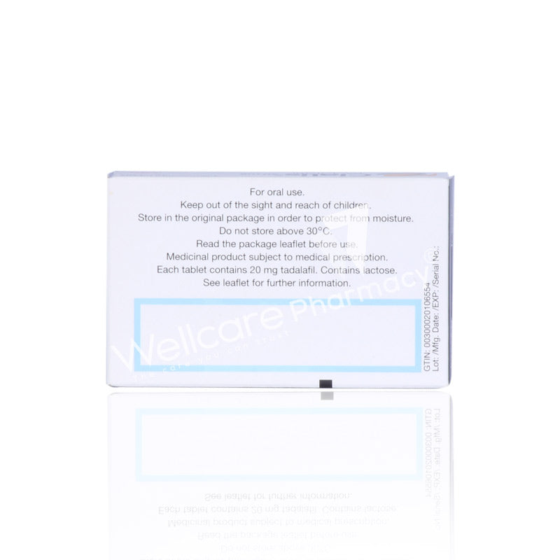 Cialis 20Mg Tablets 4'S