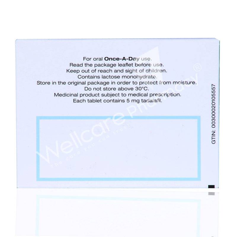 Cialis 5Mg Tablets 28'S - Wellcare Pharmacy