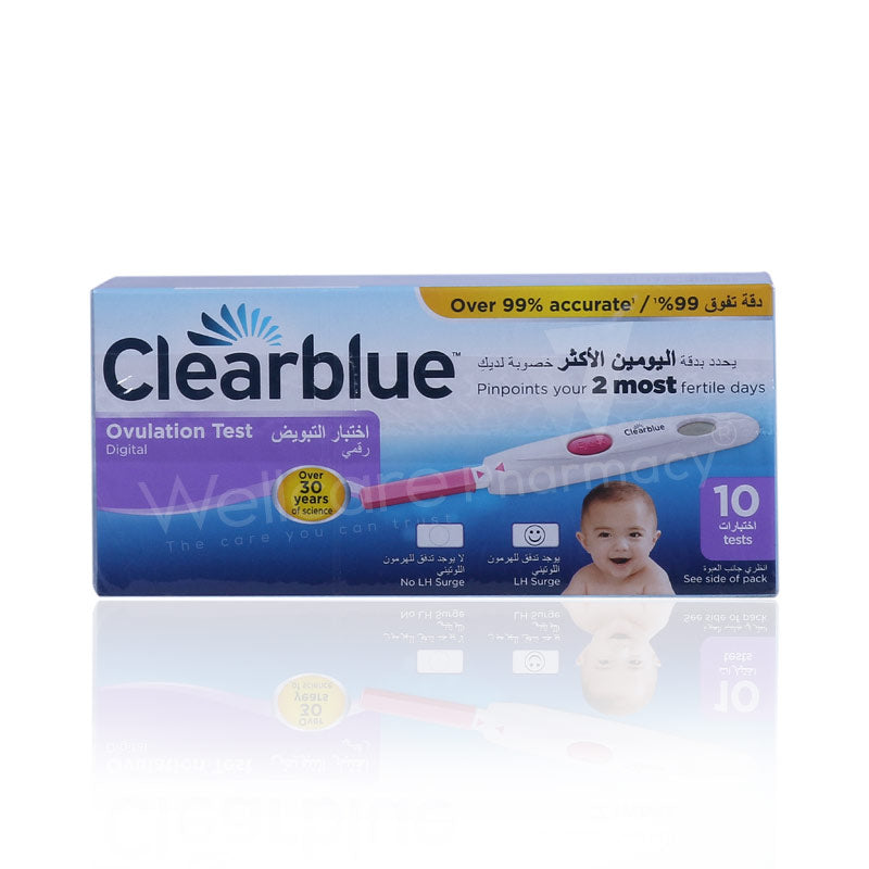 Clearblue Digital Ovulation Test 10'S