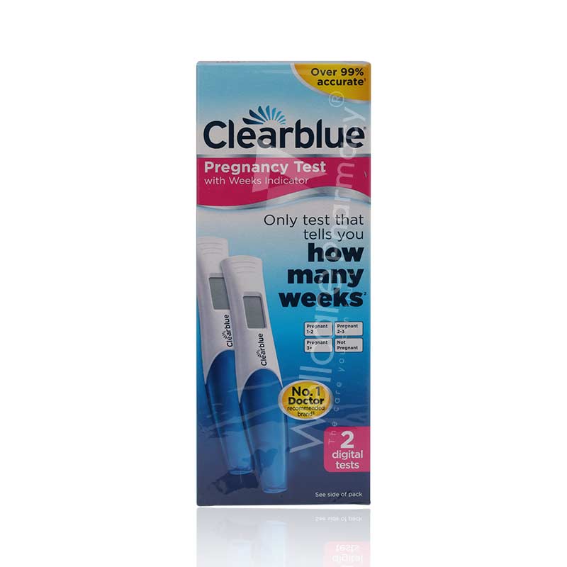 Clearblue Weeks Indicator Pregnancy Test 2'S