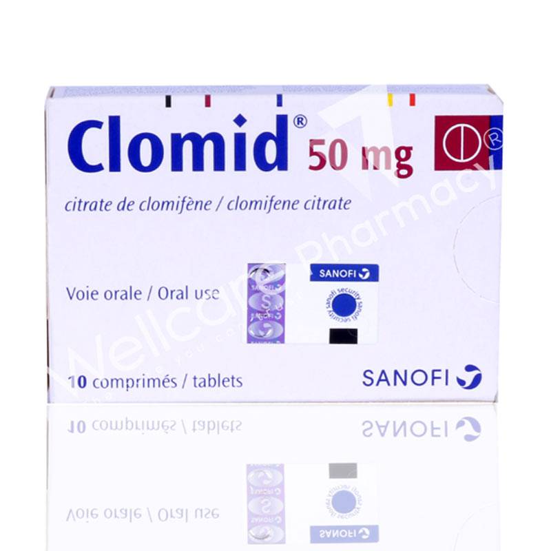 Clomid 50Mg Tablets 10'S - Wellcare Pharmacy