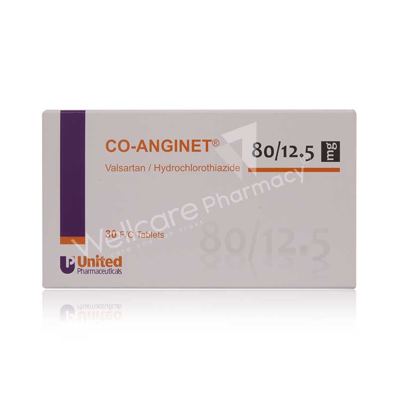 Co-Anginet 80/12.5Mg Tablet 30'S