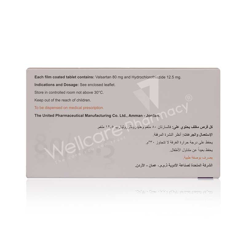 Co-Anginet 80/12.5Mg Tablet 30'S