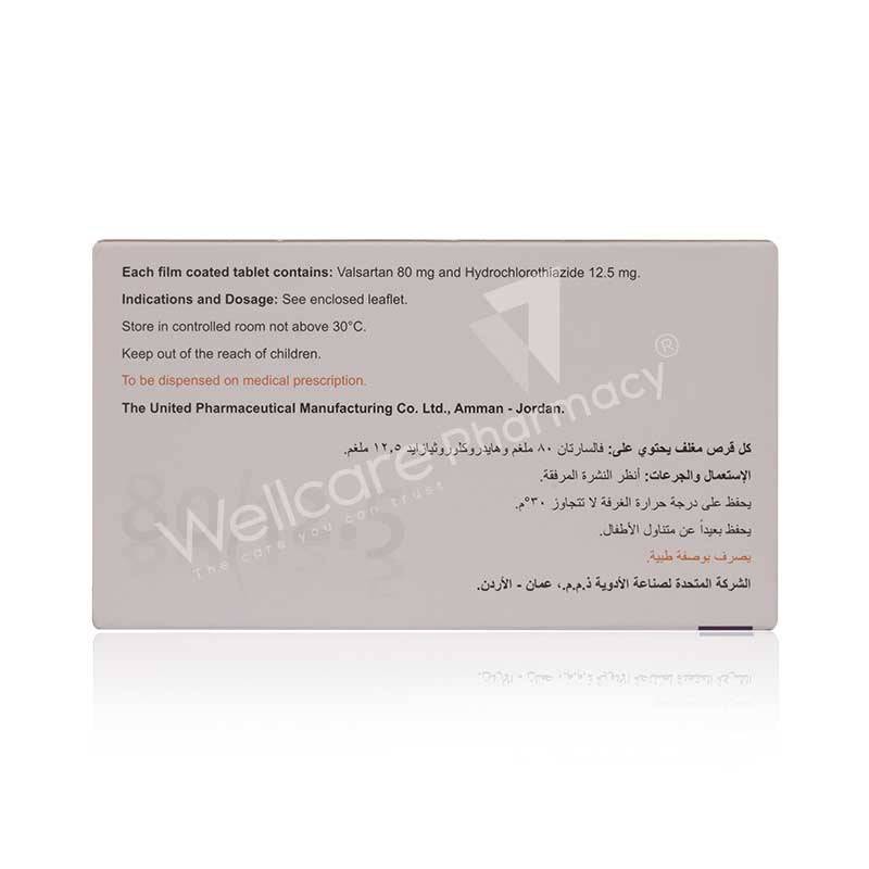 Co-Anginet 80/12.5Mg Tablet 30'S