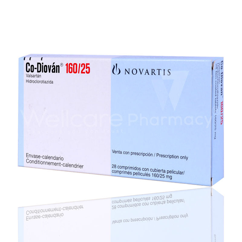 Co-Diovan 160/25 Tablets 28'S
