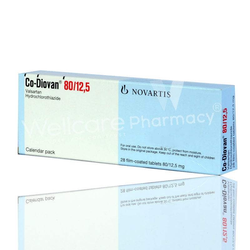 Co-Diovan 80/12.50Mg Tablets 28'S