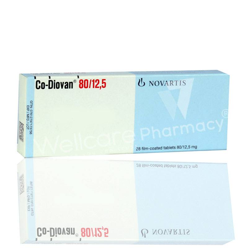 Co-Diovan 80/12.50Mg Tablets 28'S - Wellcare Pharmacy