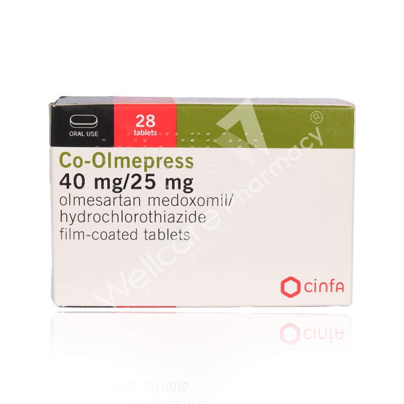 Co-Olmepress 40Mg/25Mg Tablets 28'S