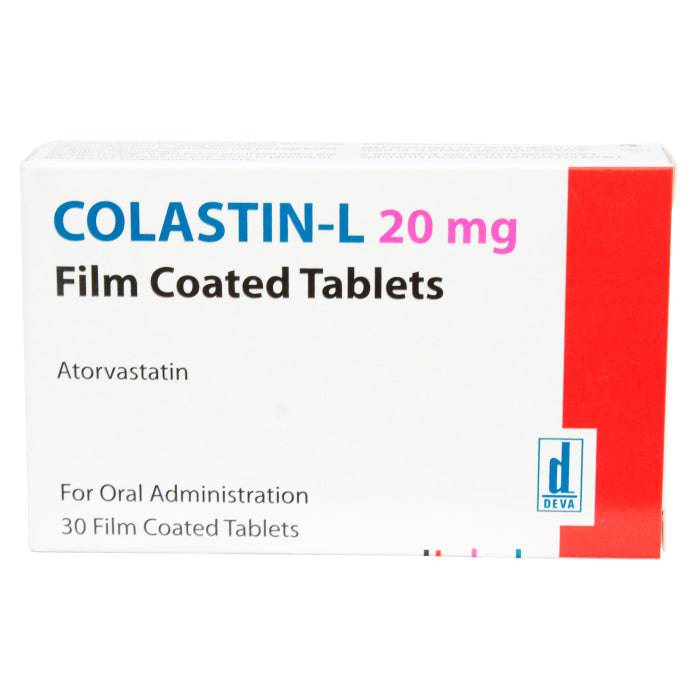 Colastin-L 20Mg Tablets 30'S