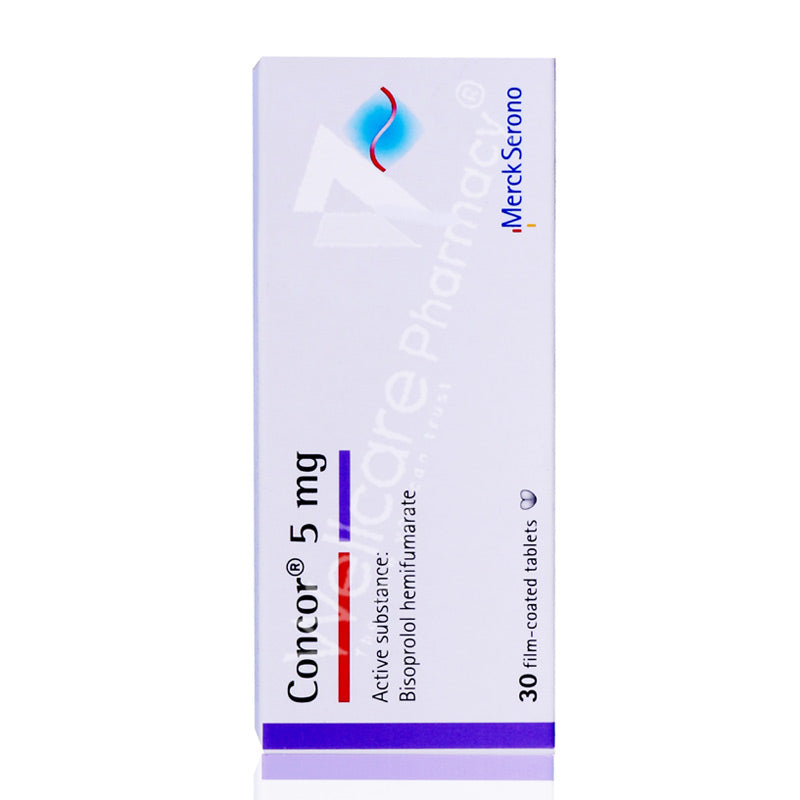 Concor 5Mg Tablets 30'S