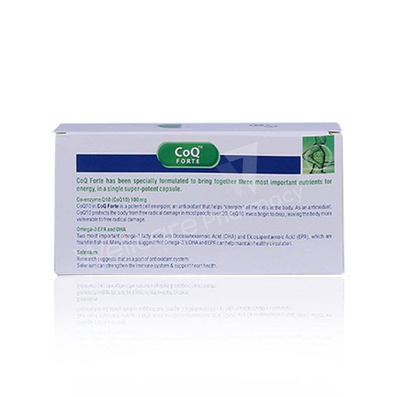 Coq Forte Capsules 30S' - Wellcare Pharmacy