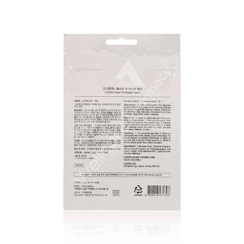 Cosrx Clear Fit Master Patch 18'S