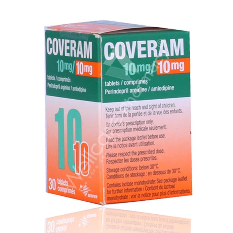 Coveram 10Mg/10Mg Tablets 30'S