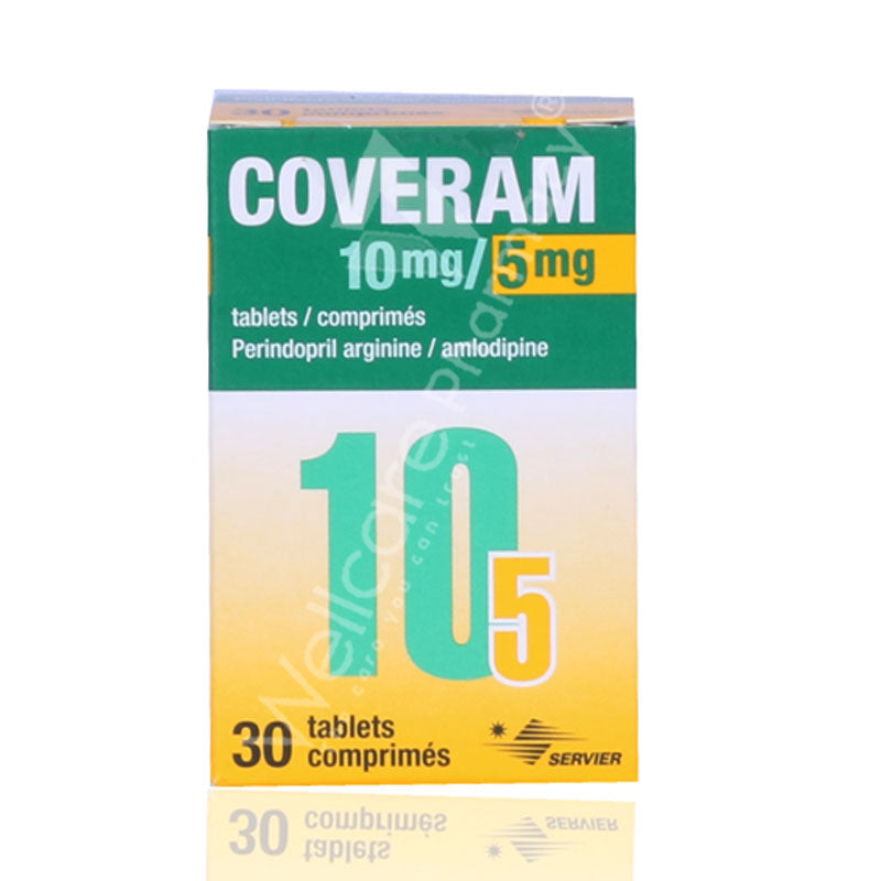 Coveram 10Mg/5Mg Tablets 30'S