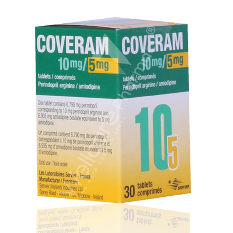 Coveram 10Mg/5Mg Tablets 30'S