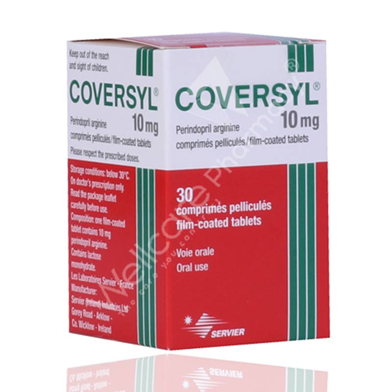 Coversyl 10Mg Tablets 30'S