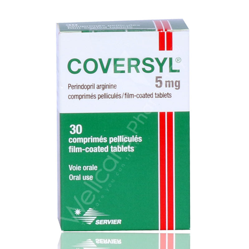 Coversyl 5Mg Tablets 30'S