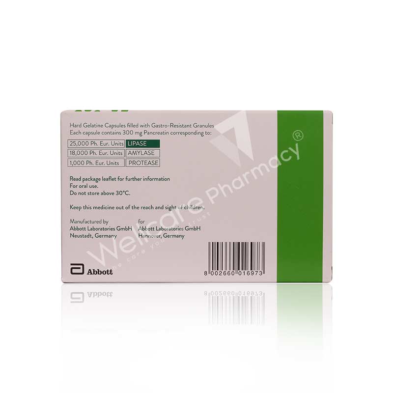 Creon 25000 300Mg Capsule 10X10 100'S