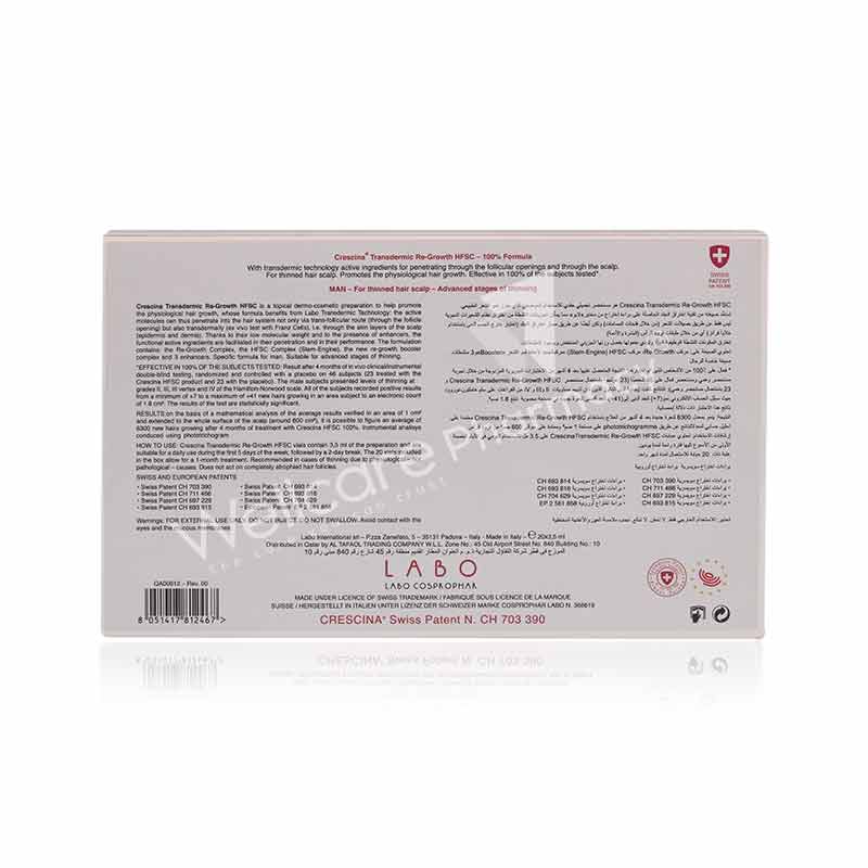 Crescina Hfsc Transdermic Technology Treatment 1300 Amp 20X3.5Ml