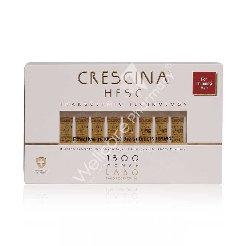 Crescina Hfsc Transdermic Technology Woman 1300 Amp 20X3.5Ml