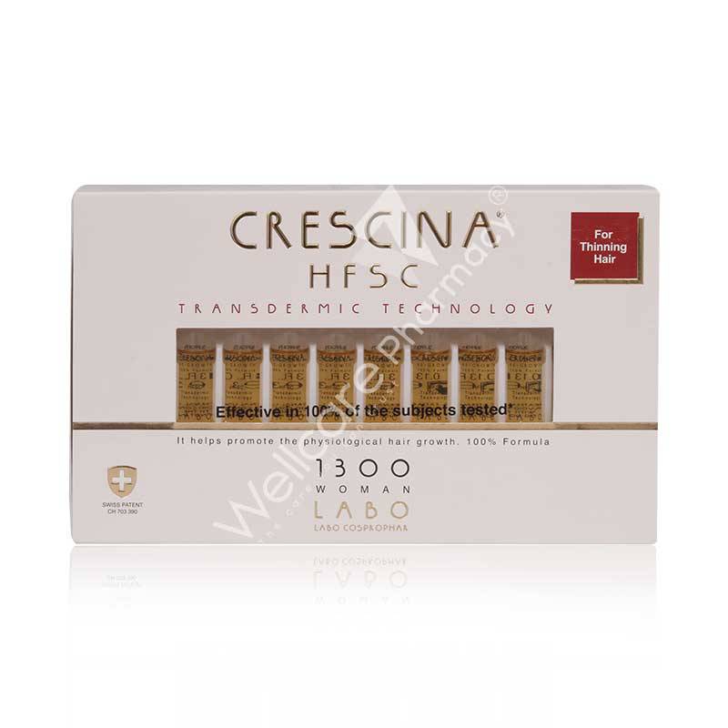 Crescina Hfsc Transdermic Technology Woman 1300 Amp 20X3.5Ml