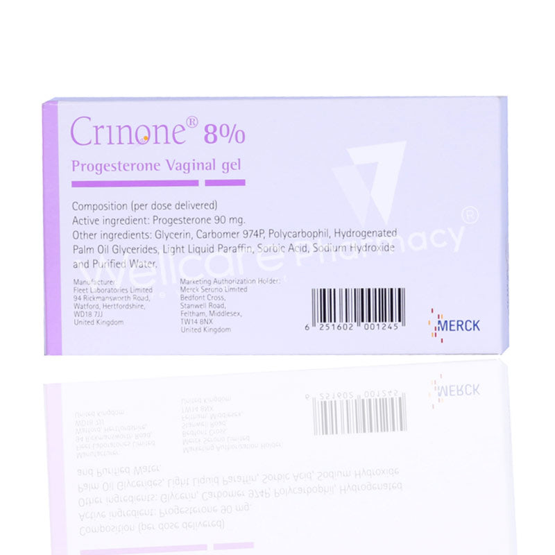 Crinone 8% Vaginal Gel 15'S