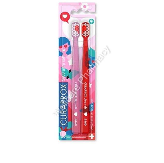 Curaprox 5460 Ultra Soft Toothbrush 2'S