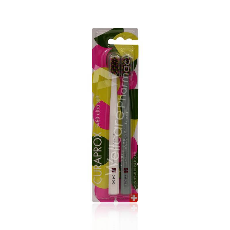 Curaprox Cs 5460 Duo Summer Edition Ulra Soft Toothbrush