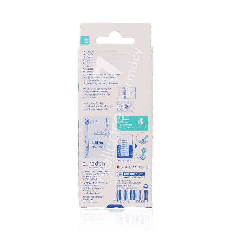 Curaprox Prime Start Cps06 Interdental Brush With Holder