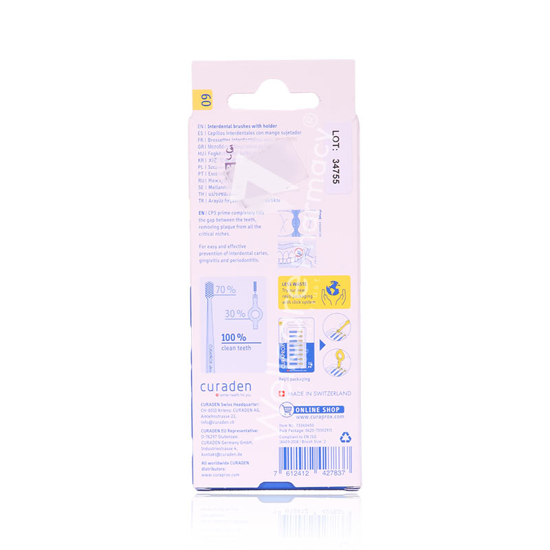 Curaprox Prime Start Cps09 Interdental Brush With Holder