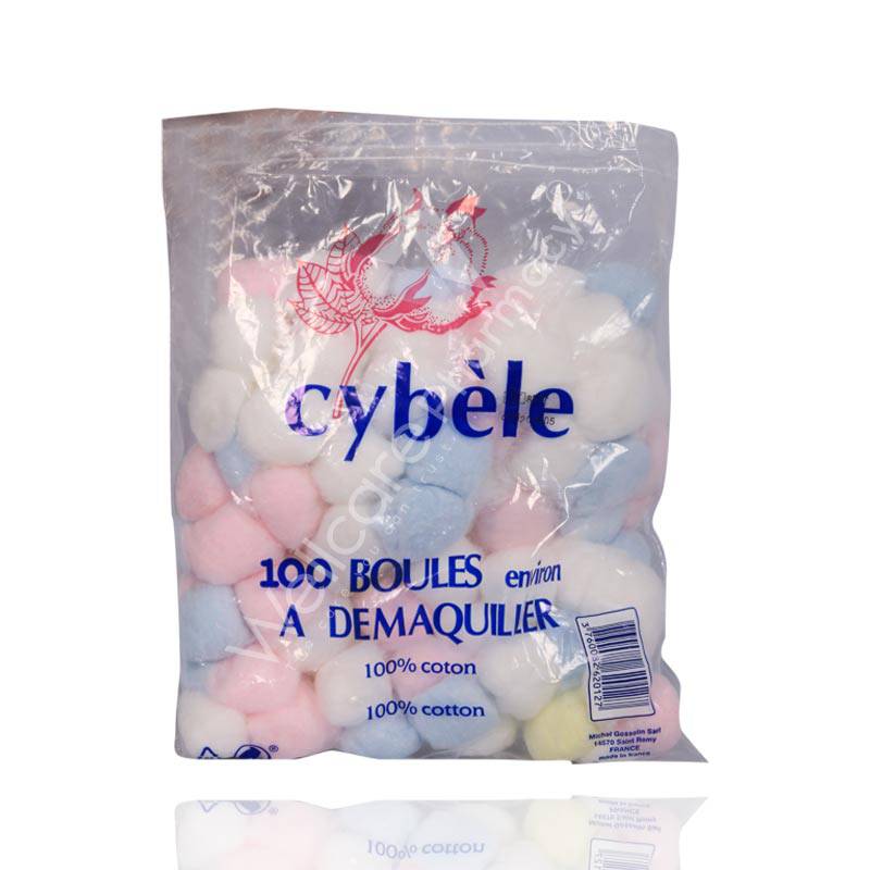 Cybele Color Cotton Ball 100'S - Wellcare Pharmacy