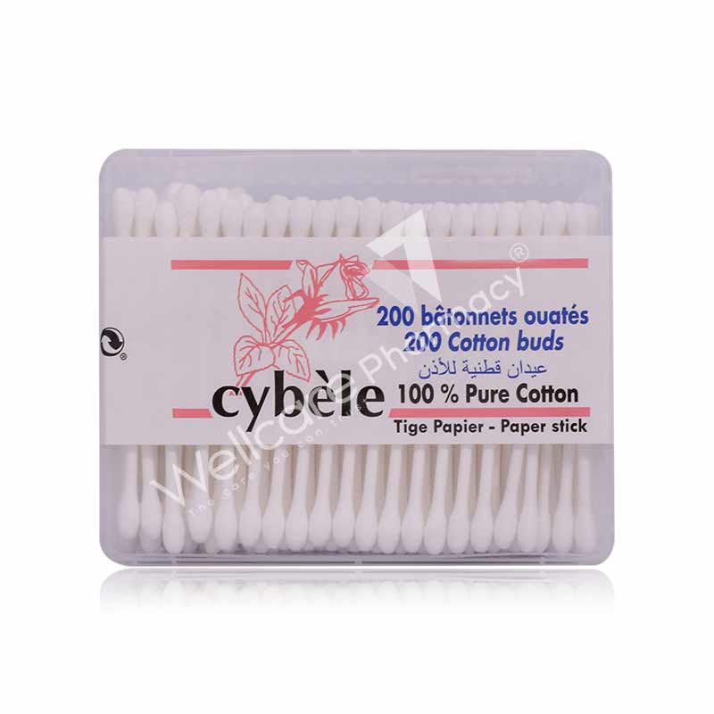 Cybele Cotton Buds Paper Stick 200'S