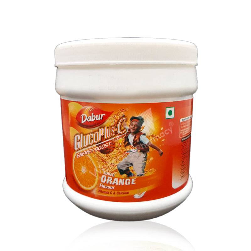 Dabur Glucose Vitamin C Orange Flavour 400G - Wellcare Pharmacy