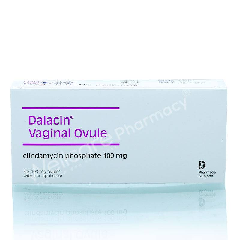 Dalacin Vaginal Ovule 100Mg 1 X 3'S - Wellcare Pharmacy
