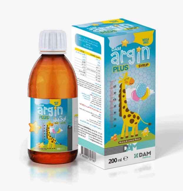 Dam Argin Plus Syrup 200ml - Wellcare Pharmacy