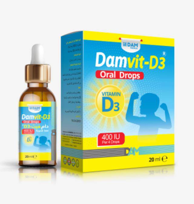 Damvit-D3 Oral Drops 20Ml