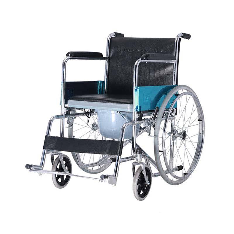 Dayang Dy02609 Chrome Plated Steel Frame Commode Wheel Chair
