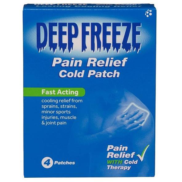 Deep Freeze Cold Patch 4'S - Wellcare Pharmacy