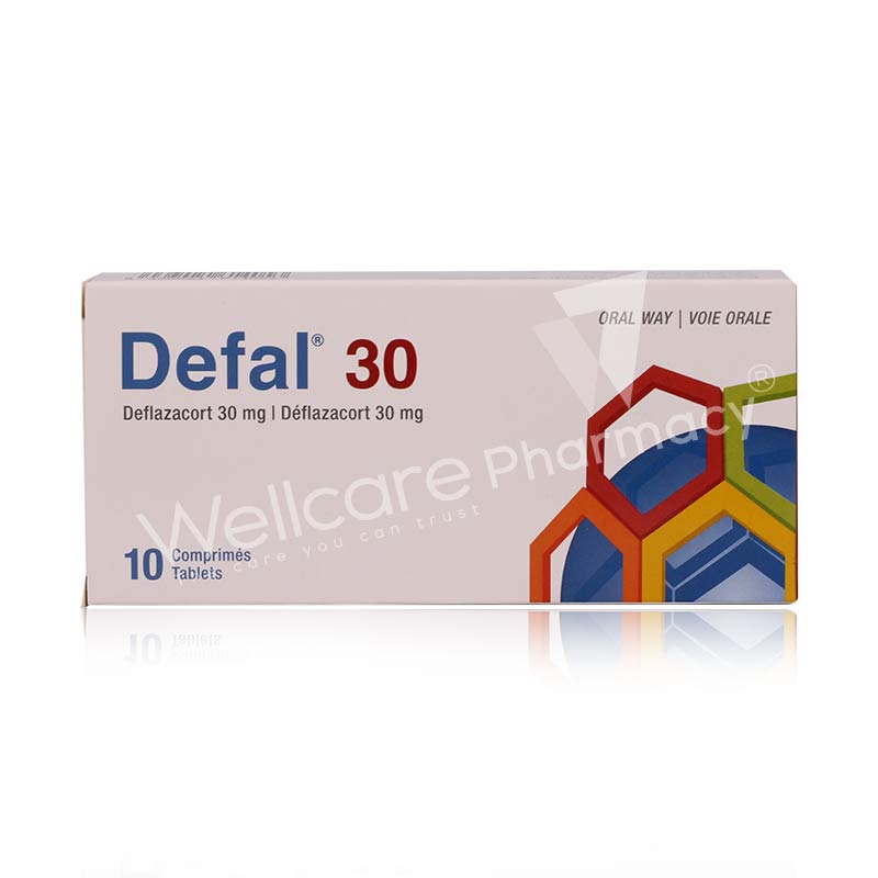 Defal 30Mg Tablets 10'S