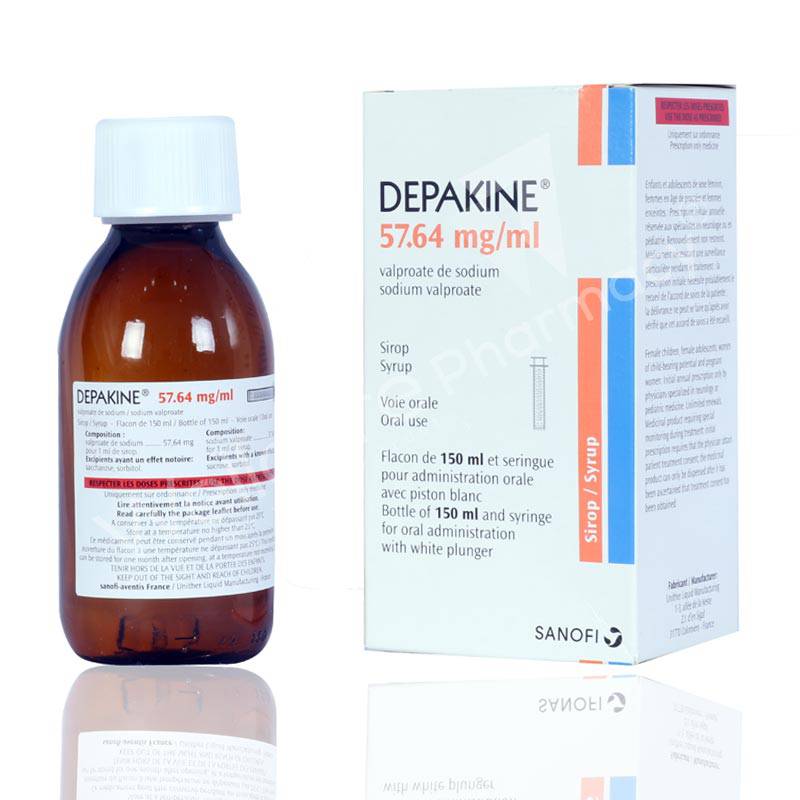 Depakine 57.64Mg/Ml Solution 150Ml - Wellcare Pharmacy