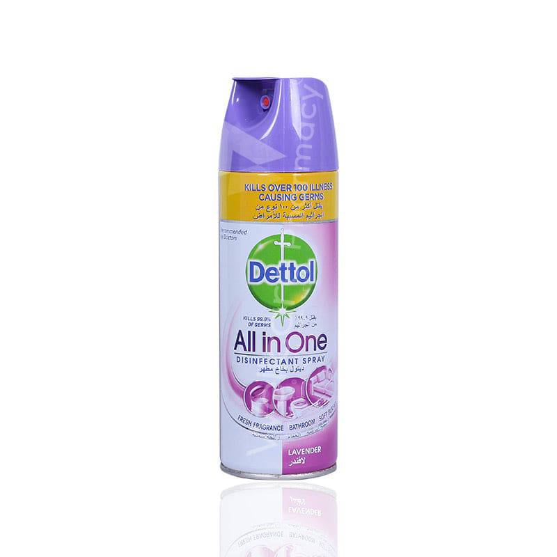 Dettol All In One Disinfectant Spray Lavender 450Ml